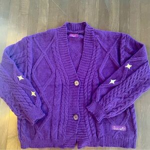 Taylor Swift Speak Now Cardigan with stars on sleeves